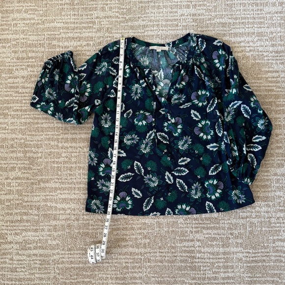 LOFT Tie Neck Blouse - Picture 3 of 4